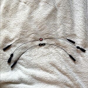 MENS Black Sunglasses Retainer